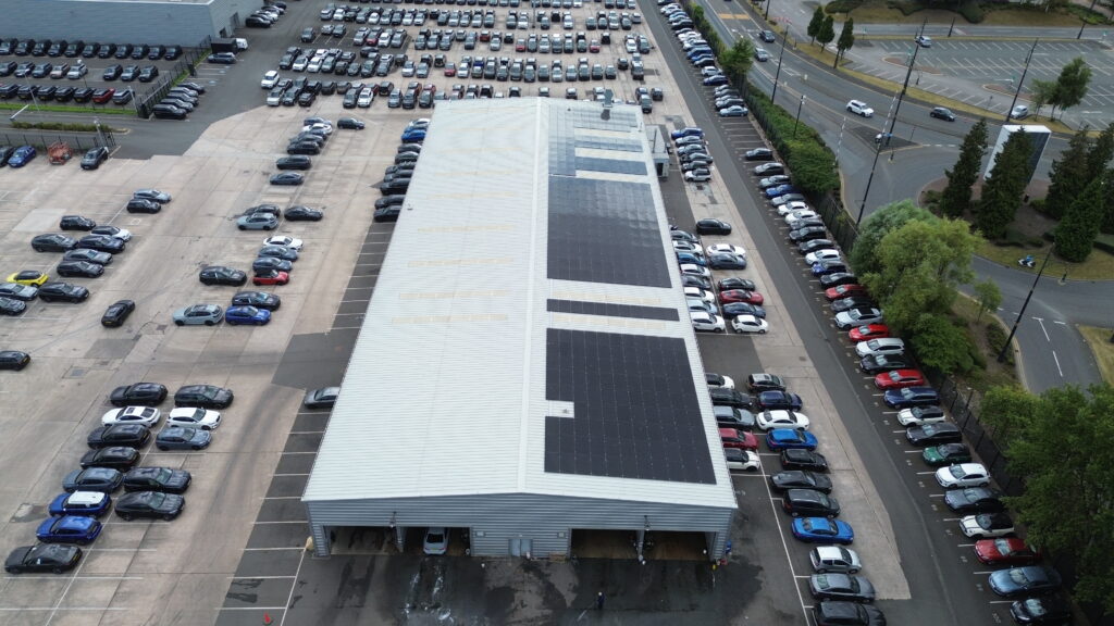 energy gain BMW williams solar panel case study